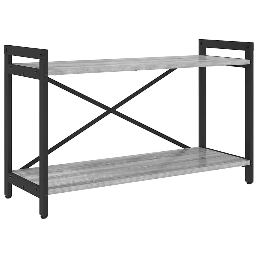 Étagère Sonoma gris 80 x 30 x 50 cm Bois d'ingénierie - 2