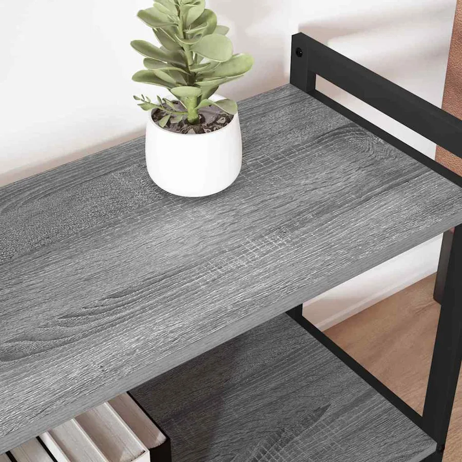 Étagère Sonoma gris 80 x 30 x 50 cm Bois d'ingénierie - 4