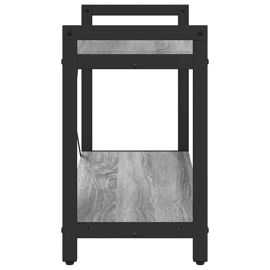 Étagère Sonoma gris 80 x 30 x 50 cm Bois d'ingénierie - 6