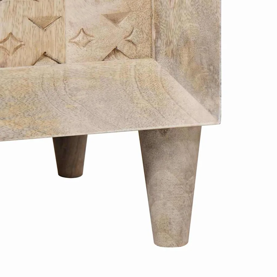 Ensemble de mobilier de salle de bain avec tiroir 5 pcs Blanc - 13