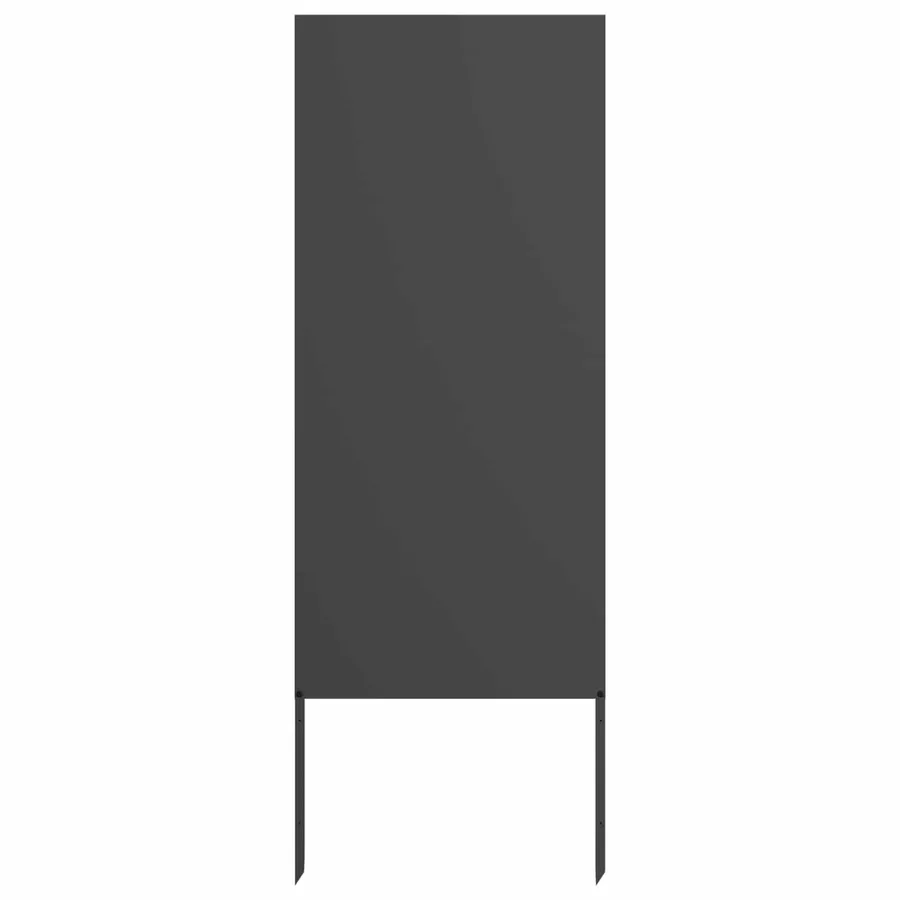 Écran de confidentialité de jardin Fretwork Noir 50 x 140 cm - 2