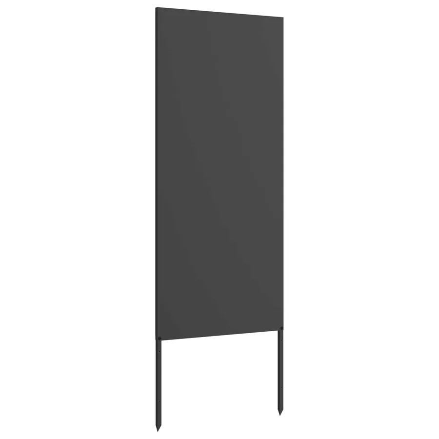 Écran de confidentialité de jardin Fretwork Noir 50 x 140 cm - 4