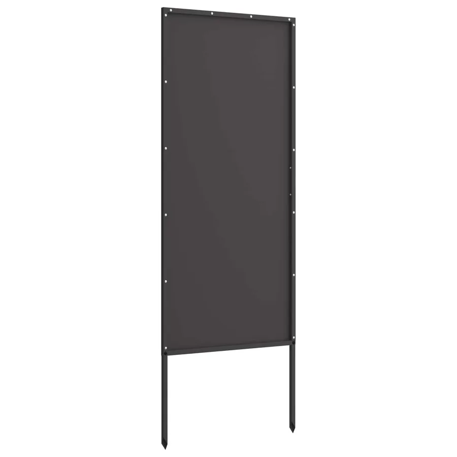 Écran de confidentialité de jardin Fretwork Noir 50 x 140 cm - 5