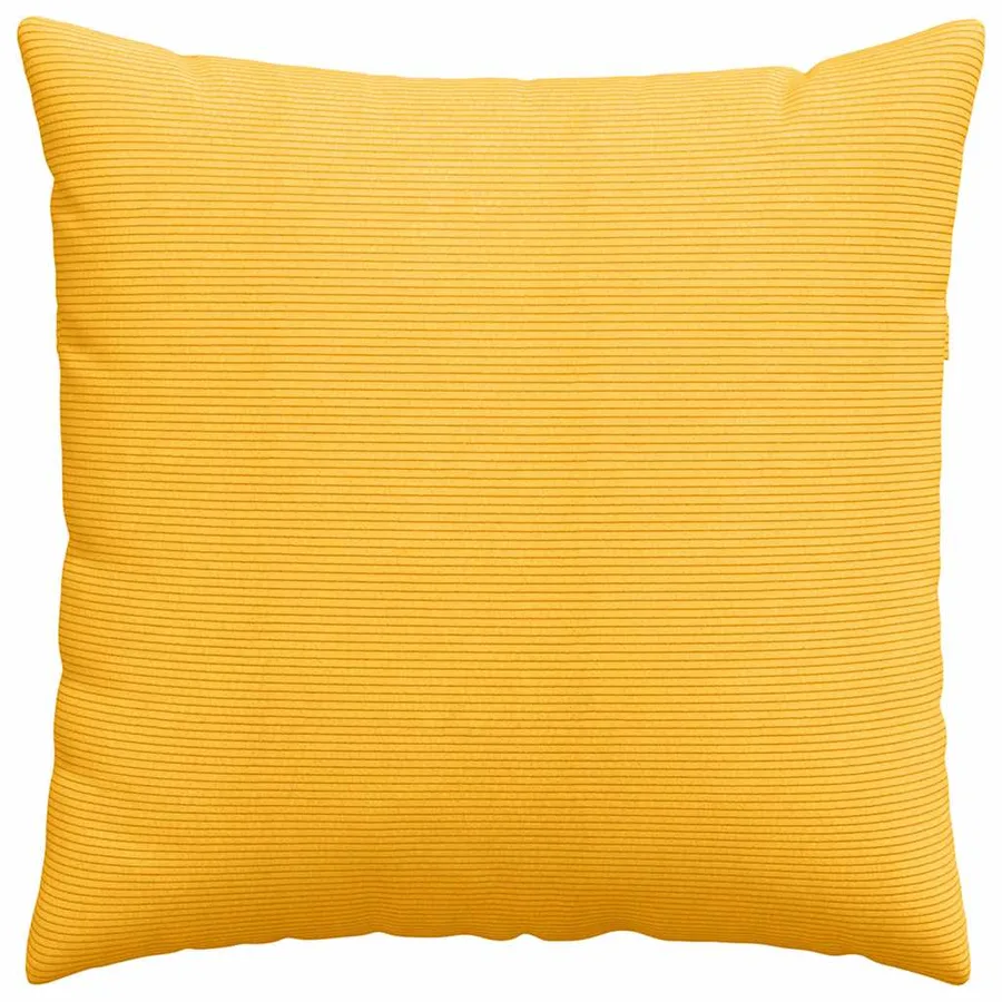 Coussins de canapé 2 pcs Jaune clair 60 x 60 cm - 6