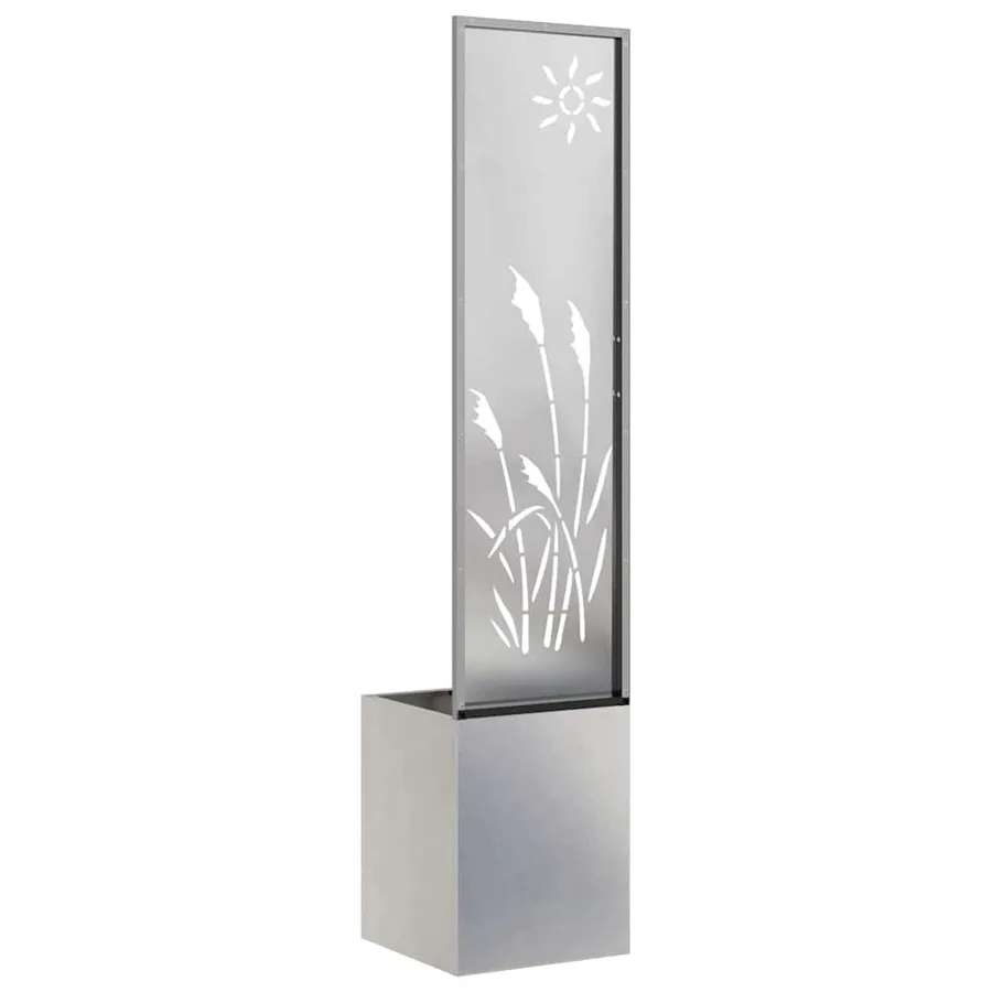 Écran de confidentialité de jardin Fretwork Argent 32 x 150 cm - 7
