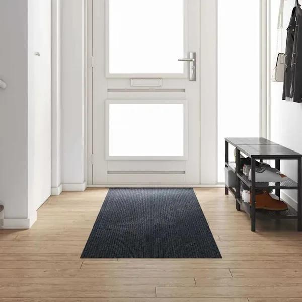 Tapis Couloir Anthracite 80 x 300 cm tissu