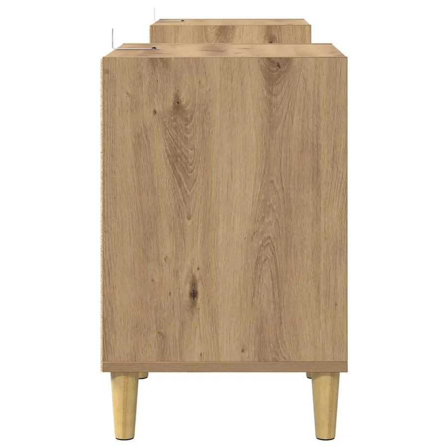 Meuble TV 160 x 35 x 55 cm Chêne artisanal Bois d'ingénierie - 6