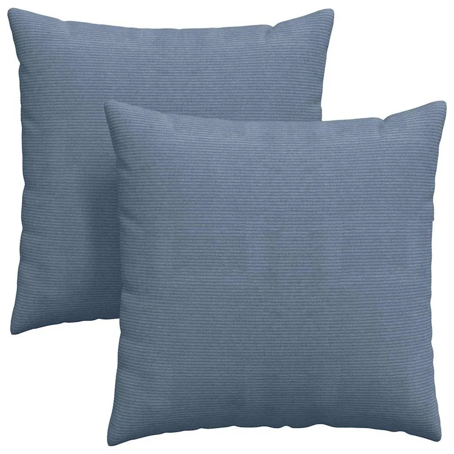 Coussins de canapé 2 pcs Bleu 80 x 80 cm - 2