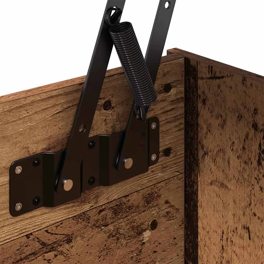 Table basse Bois Ancien 102 x 50,5 x 46,5 cm Bois d'ingénierie - 9