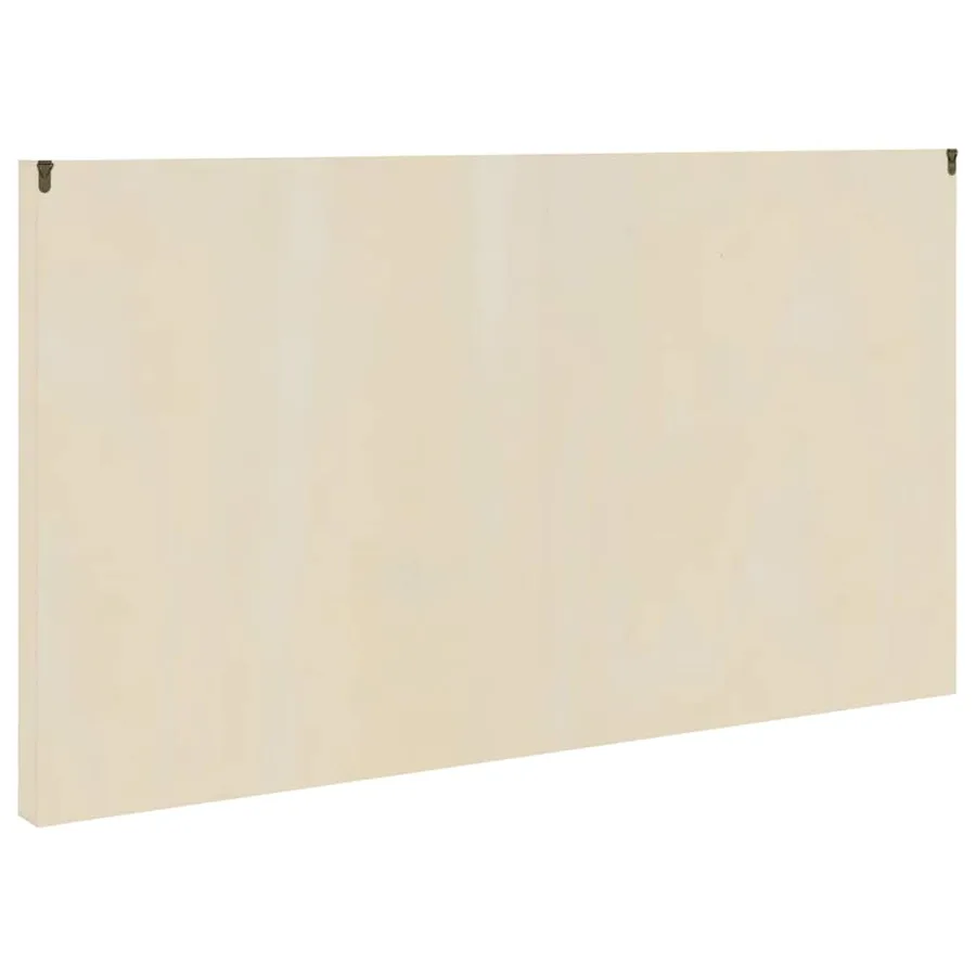 Vitrine Murale Beige 98 x 4,5 x 55 cm Bois d'ingénierie - 7