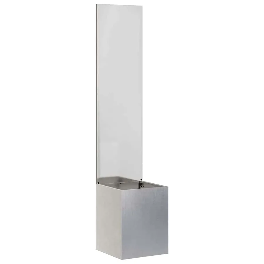 Écran de confidentialité de jardin Fretwork Argent 32 x 150 cm - 2