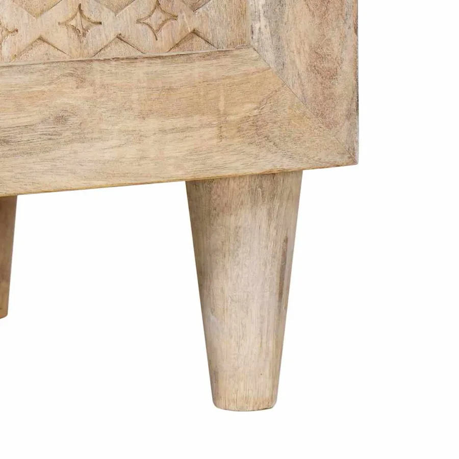 Unites TV avec étagère Blanc 105 x 33 x 46 cm Bois d'ingénierie - 8