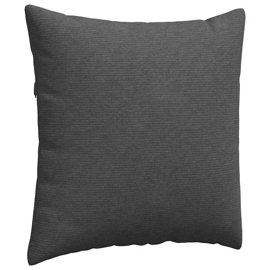Coussins de canapé 2 pcs Gris foncé 60 x 60 cm - 5