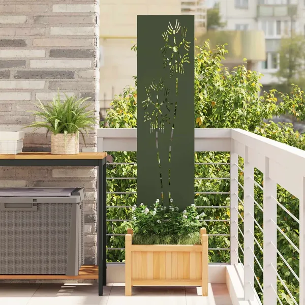 Écran de confidentialité de jardin Vert olive 32 x 140 cm