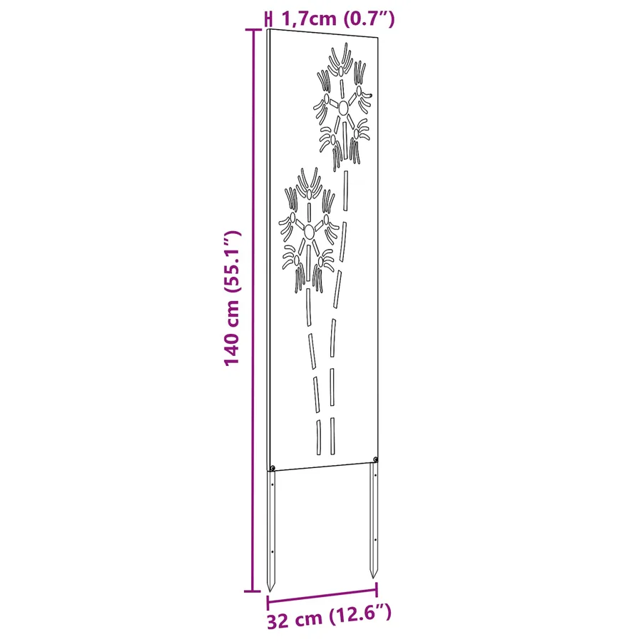 Écran de confidentialité de jardin Vert olive 32 x 140 cm - 10