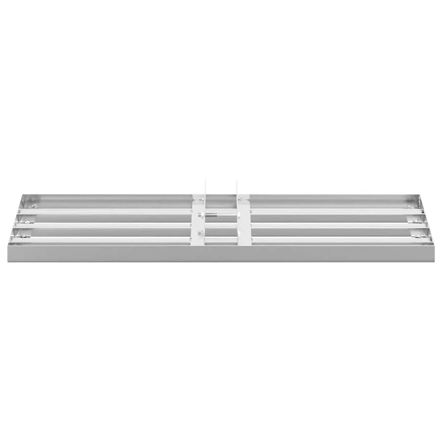 Rateau de nivellement pour jardin Argenté Acier inoxydable - 4