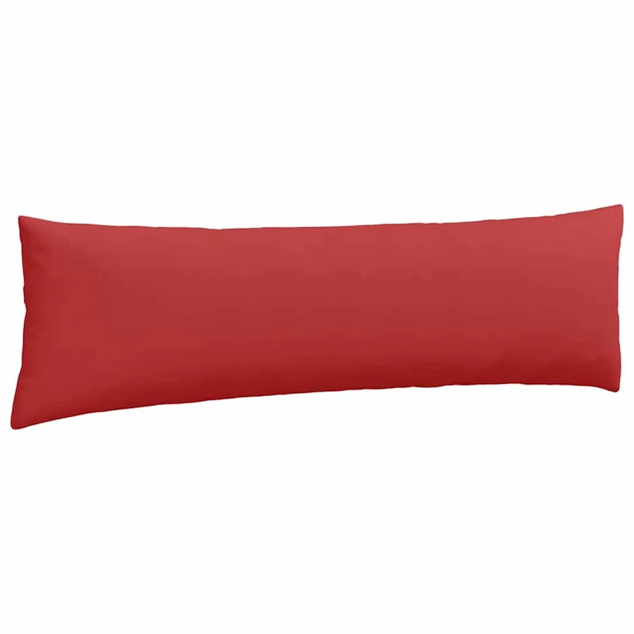 Coussins de canapé 2 pcs Rouge 145 x 40 cm tissu - 5