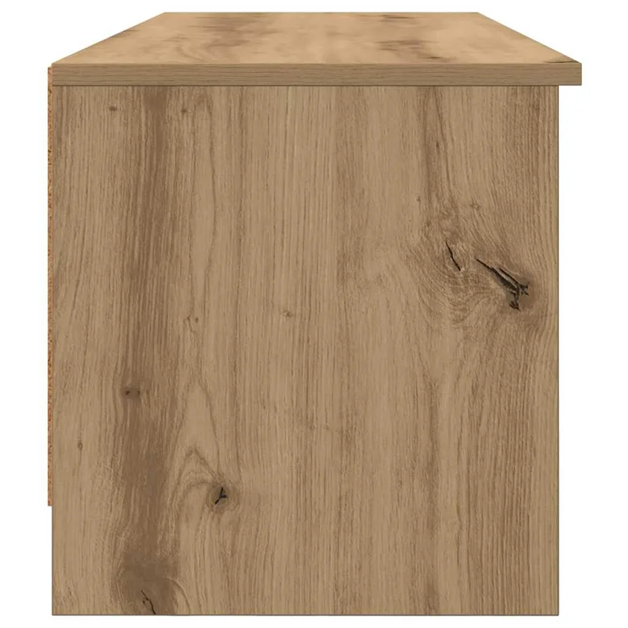 Meuble TV 102 x 35 x 36,5 cm Chêne artisanal Bois d'ingénierie - 7