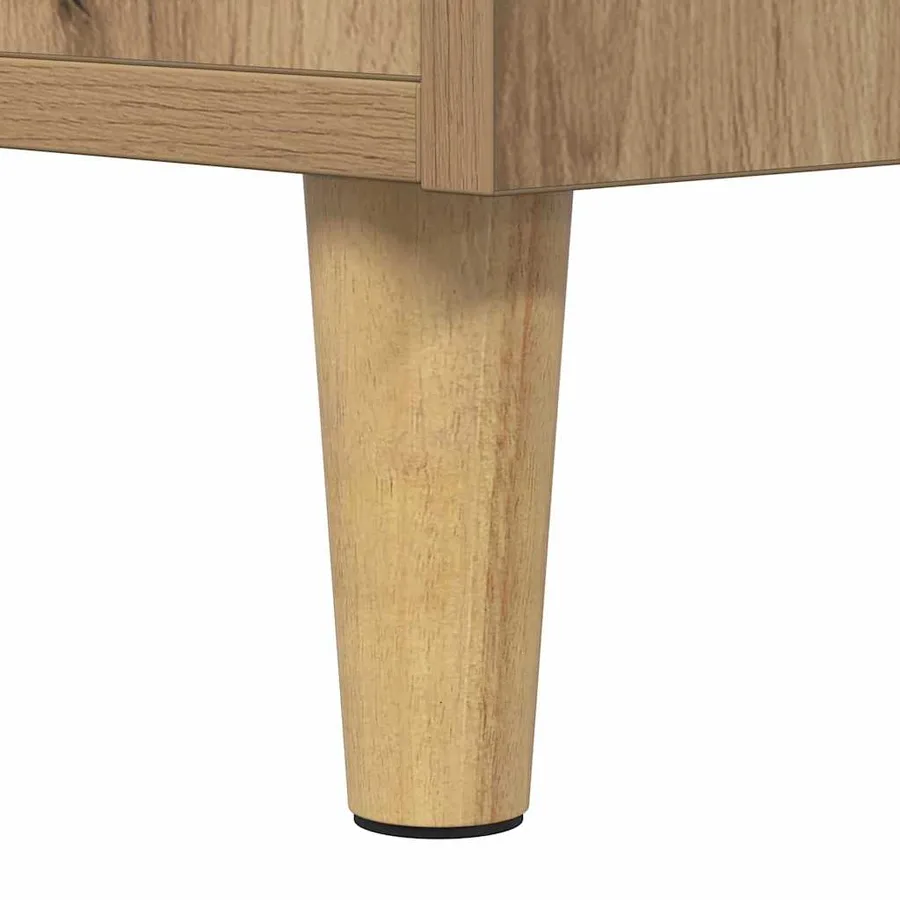 Cabinet de chevet Chêne artisanal 40 x 35 x 47 cm - 8