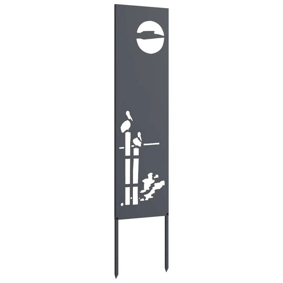Écran de confidentialité de jardin Anthracite 32 x 140 cm - 4