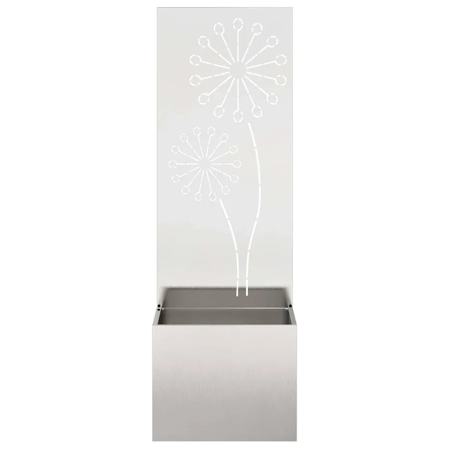 Écran de confidentialité de jardin Fretwork Argent 50 x 150 cm - 5