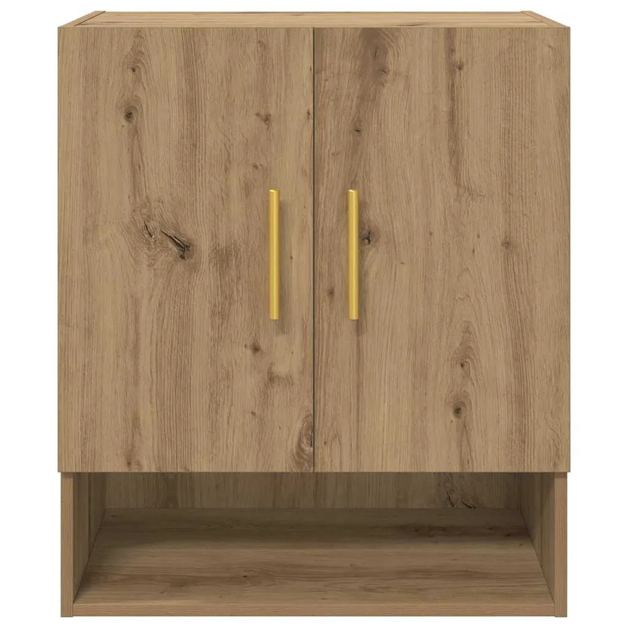 Meuble mural 60 x 31 x 70 cm Bois d'ingénierie chêne artisanal - 6