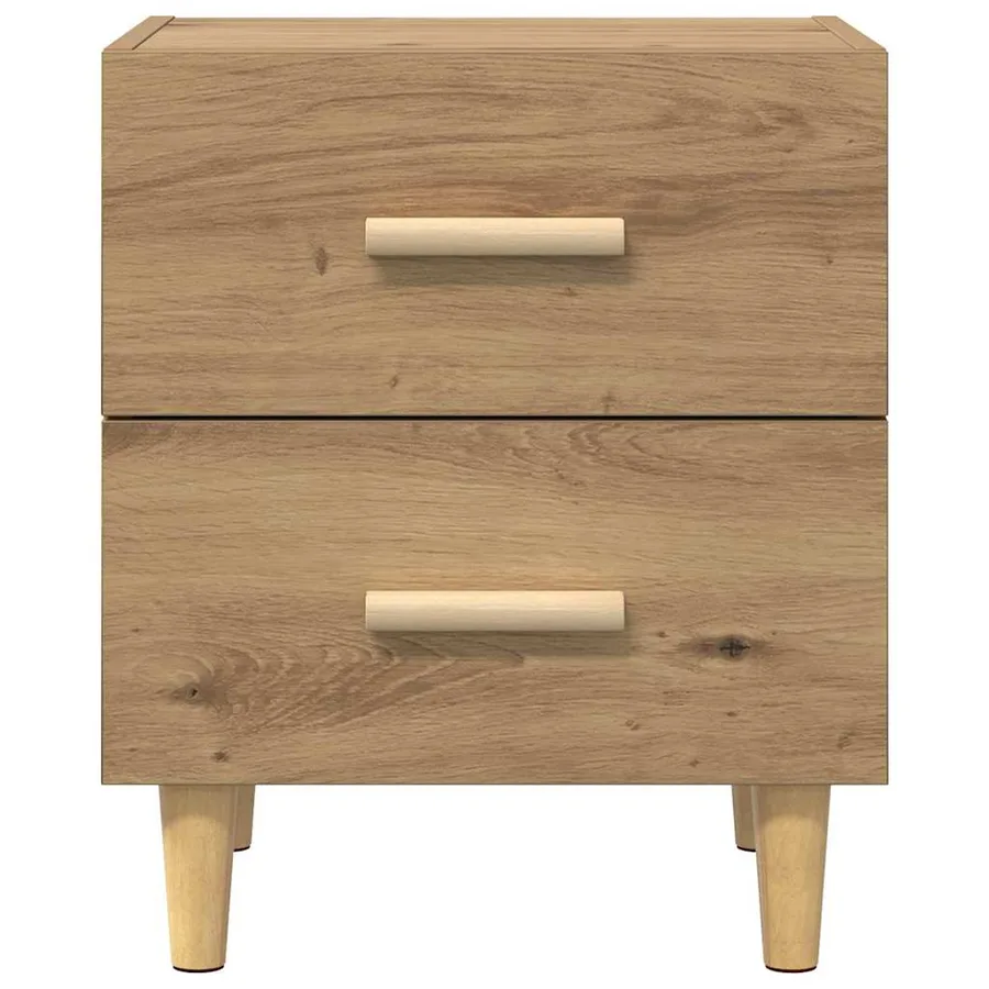 Armoire de lit Chêne artisanal 40 x 35 x 47.5cm - 6