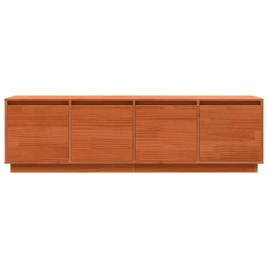 Meuble TV Marron 156 x 37 x 45 cm Bois d'ingénierie - 6