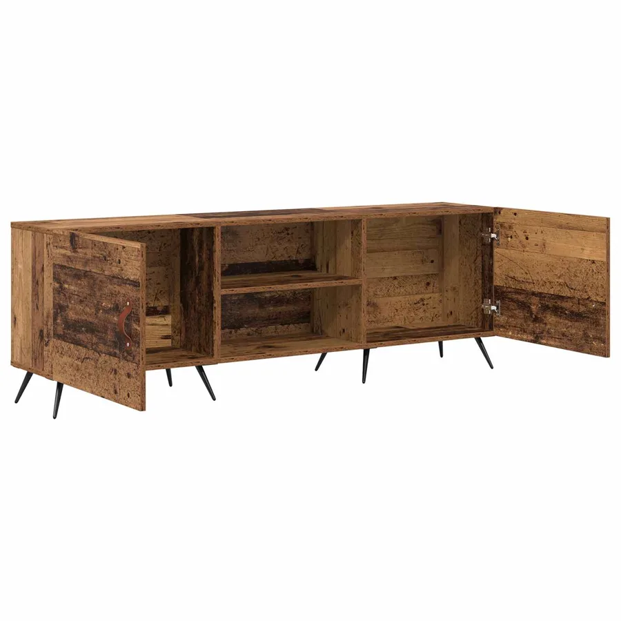 Meuble TV Bois ancien 150 x 30 x 50 cm Bois d'ingénierie - 5