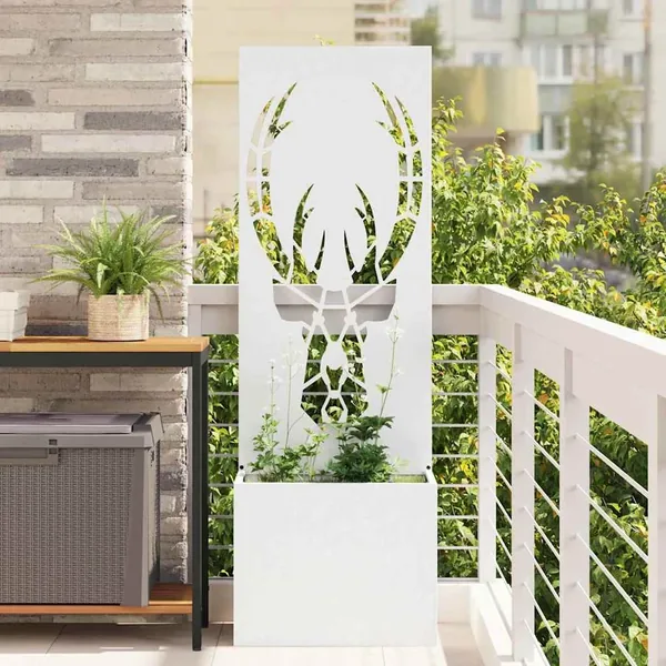Écran de confidentialité de jardin Blanc 50 x 150 cm