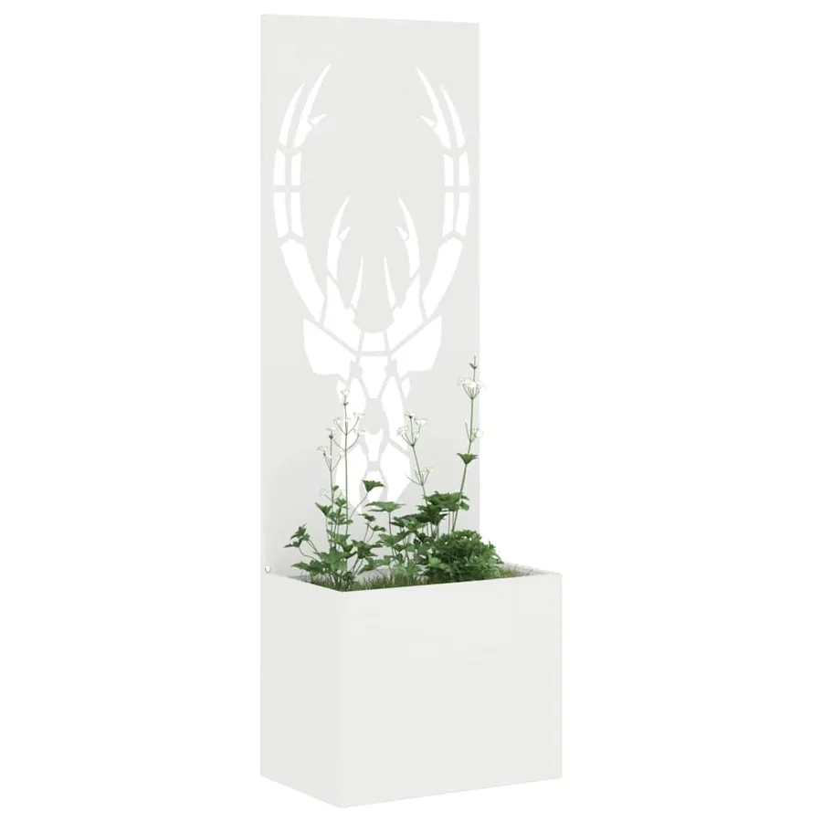 Écran de confidentialité de jardin Blanc 50 x 150 cm - 3