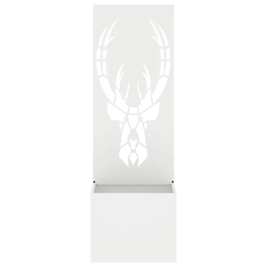 Écran de confidentialité de jardin Blanc 50 x 150 cm - 5
