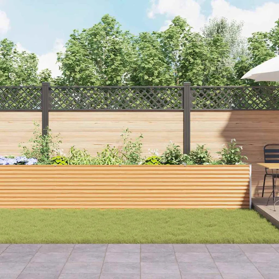 Jardinière surélevée 582 x 50 x 68 cm Acier galvanisé - 4
