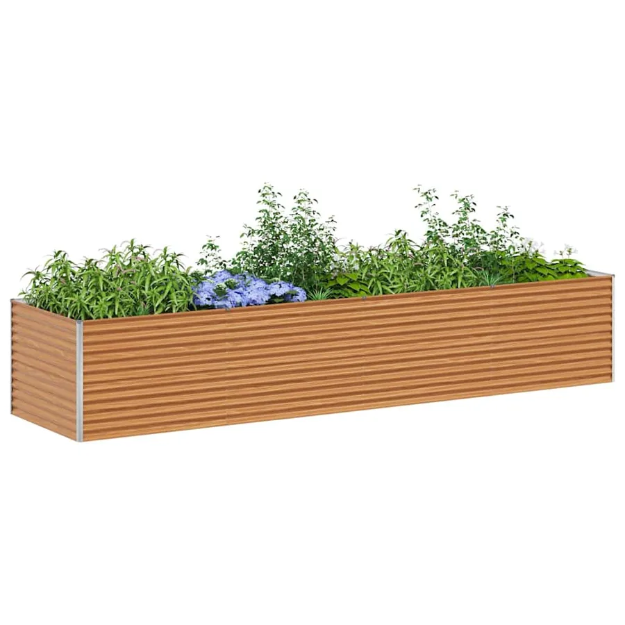 Jardinière surélevée 390 x 100 x 68 cm Acier galvanisé - 3