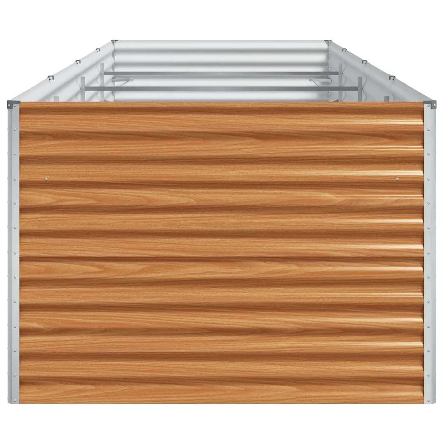 Jardinière surélevée 390 x 100 x 68 cm Acier galvanisé - 6