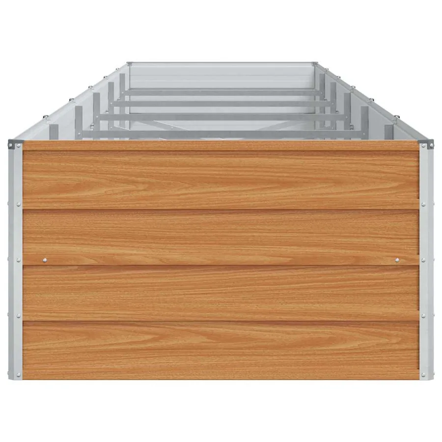 Jardinière surélevée Marron Clair 480 x 80 x 45 cm - 6