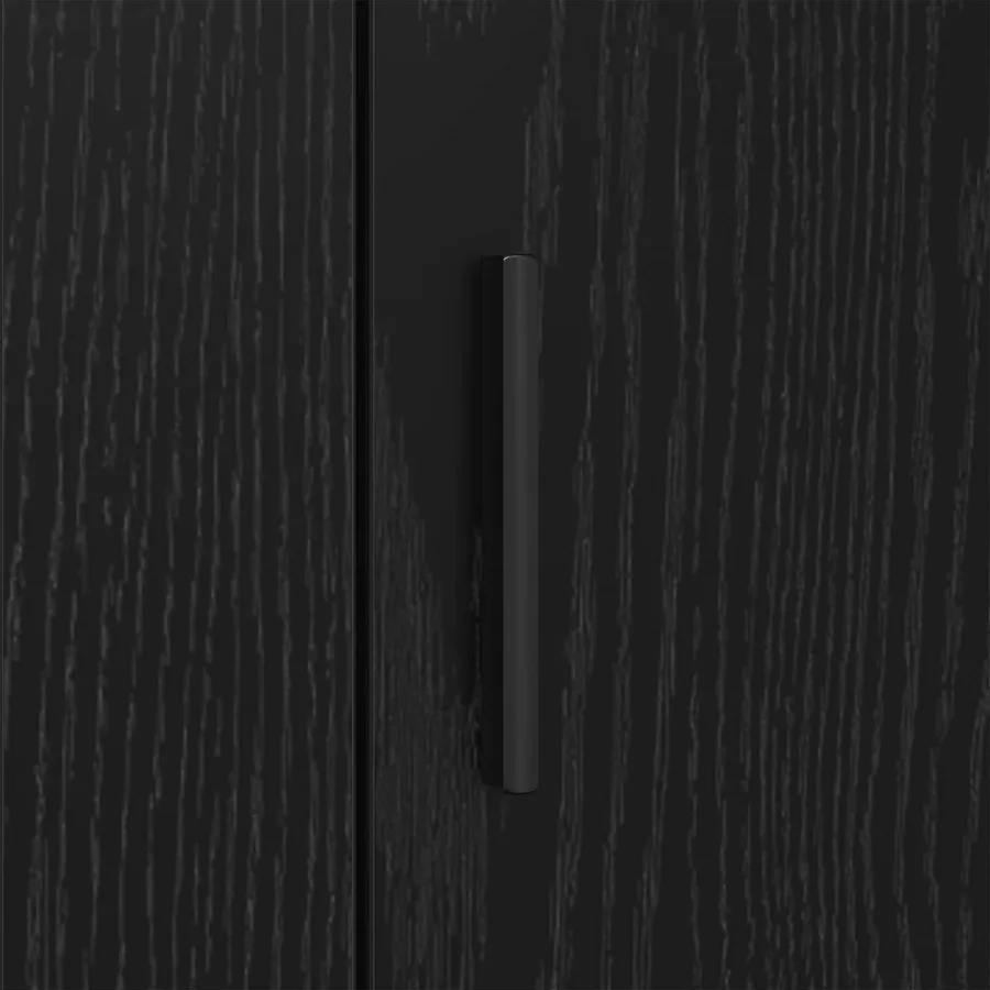 Buffet Chêne noir 40 x 33 x 70 cm Bois d'ingénierie - 10