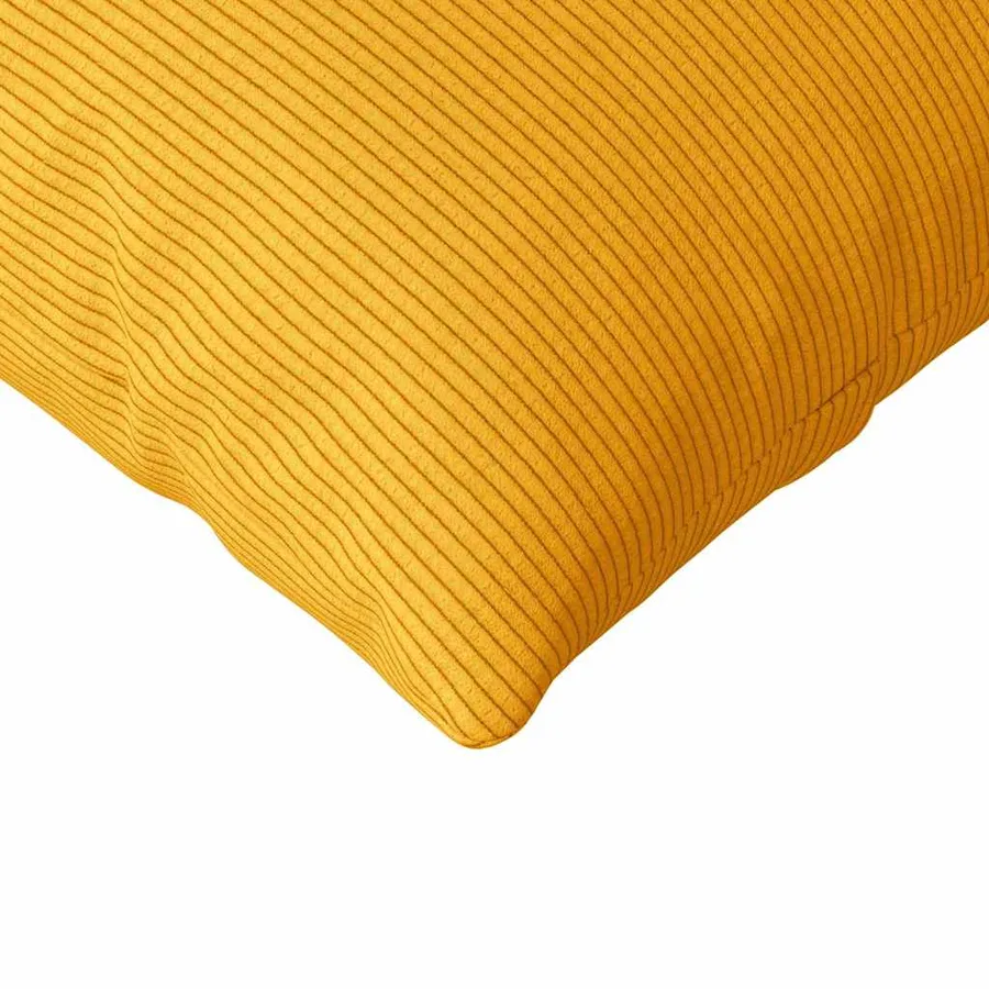 Coussins de canapé 2 pcs Jaune clair 120 x 40 cm - 7
