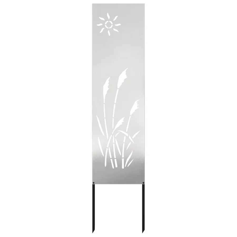 Écran de confidentialité de jardin Fretwork Argenté 32 x 140 cm - 2