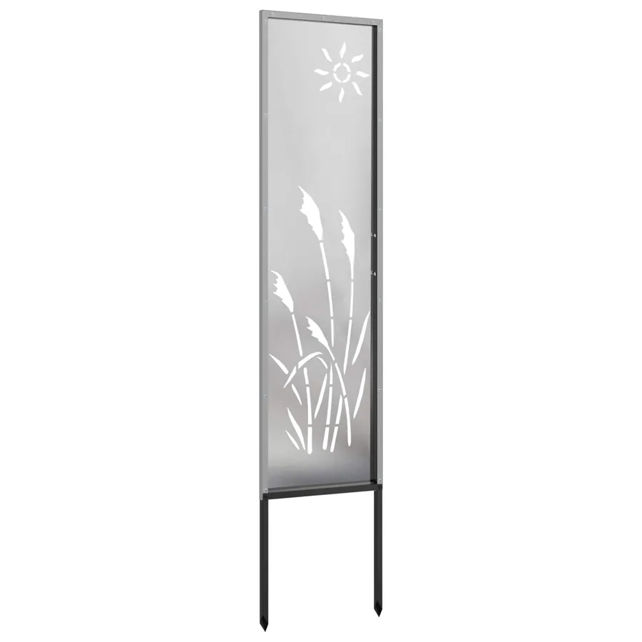 Écran de confidentialité de jardin Fretwork Argenté 32 x 140 cm - 7
