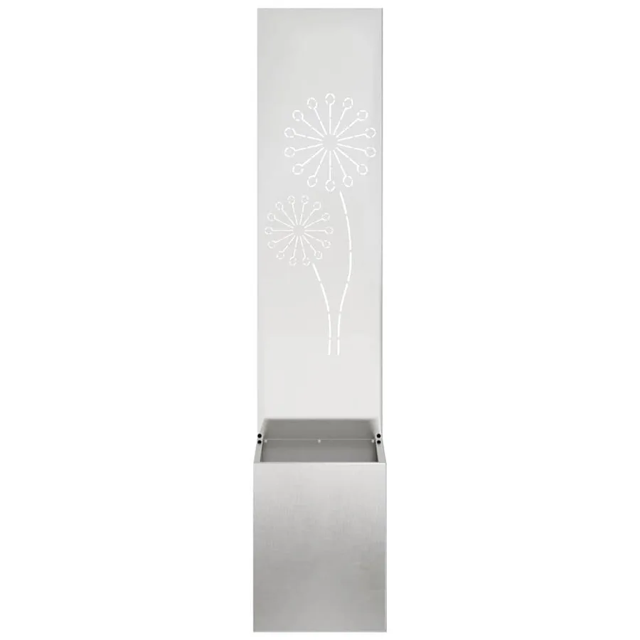 Écran de confidentialité de jardin Fretwork Argent 32 x 150 cm - 5