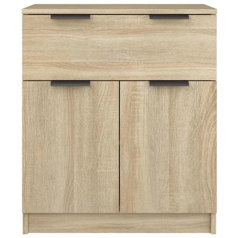 Buffet Chêne sonoma 60x30x70 cm Bois d'ingénierie - 5