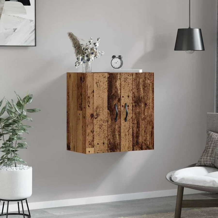 Armoire Murale Bois ancien 60 x 31 x 60 cm Bois d'ingénierie - 4