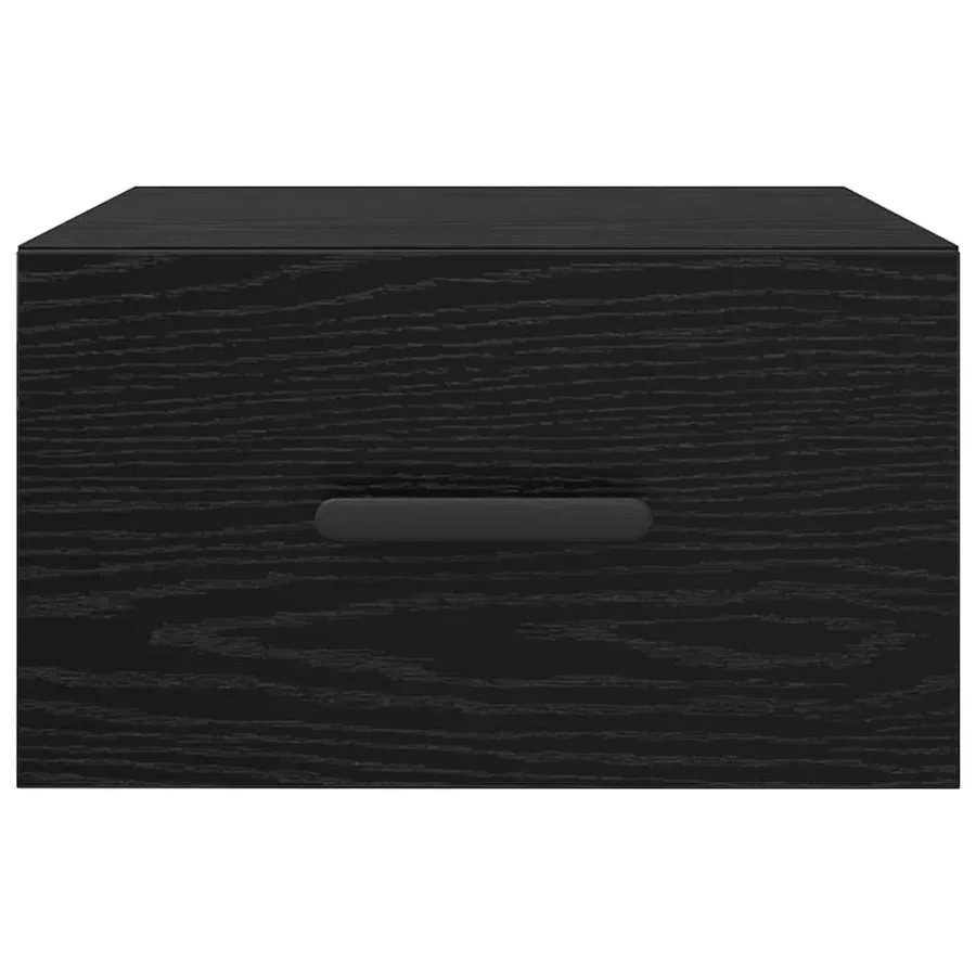 Cabinet de chevet Chêne noir 35 x 35 x 20 cm Bois d'ingénierie - 6