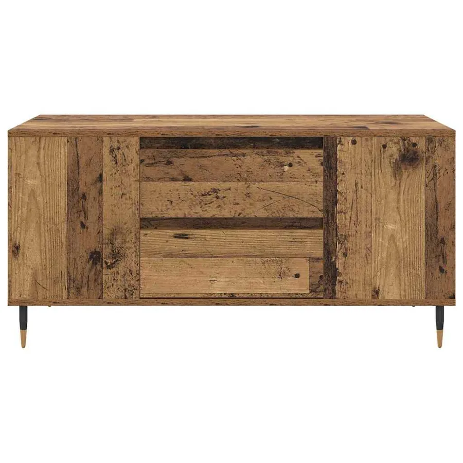 Table basse Bois Ancien 102 x 44,5 x 50 cm Bois d'ingénierie - 6