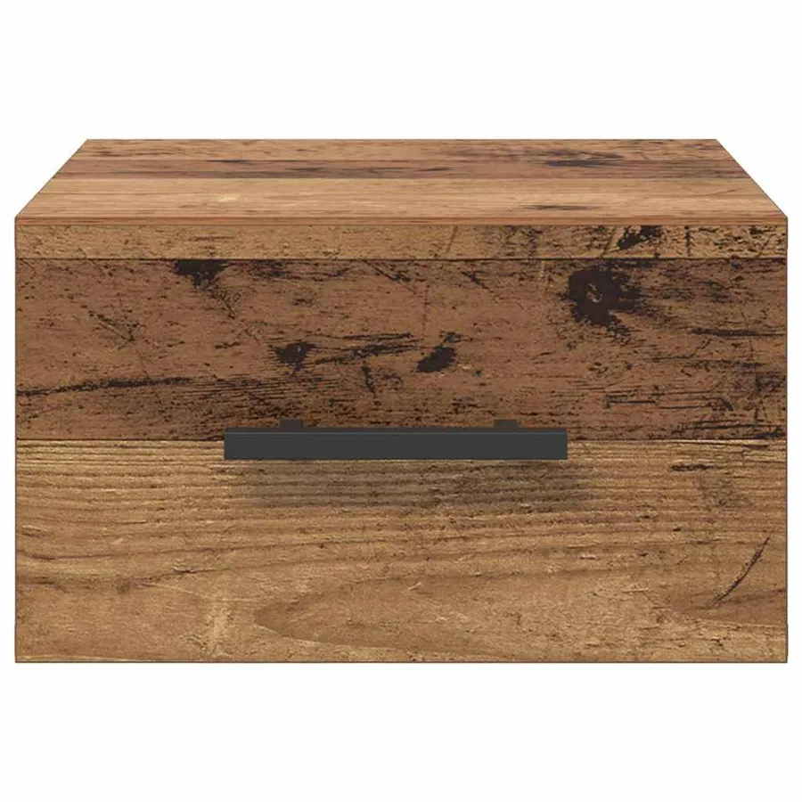 Cabinet de chevet Bois ancien 35 x 35 x 20 cm Bois d'ingénierie - 6