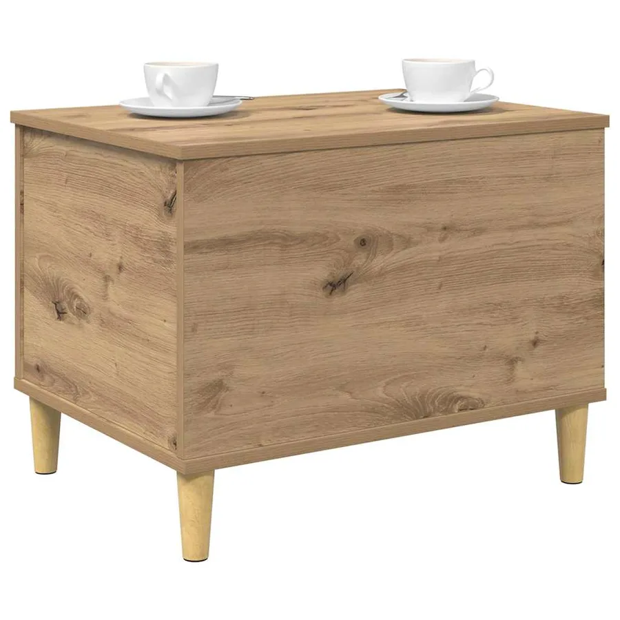 Cabinet de chevet Chêne artisanal 60 x 44,5 x 45 cm - 3