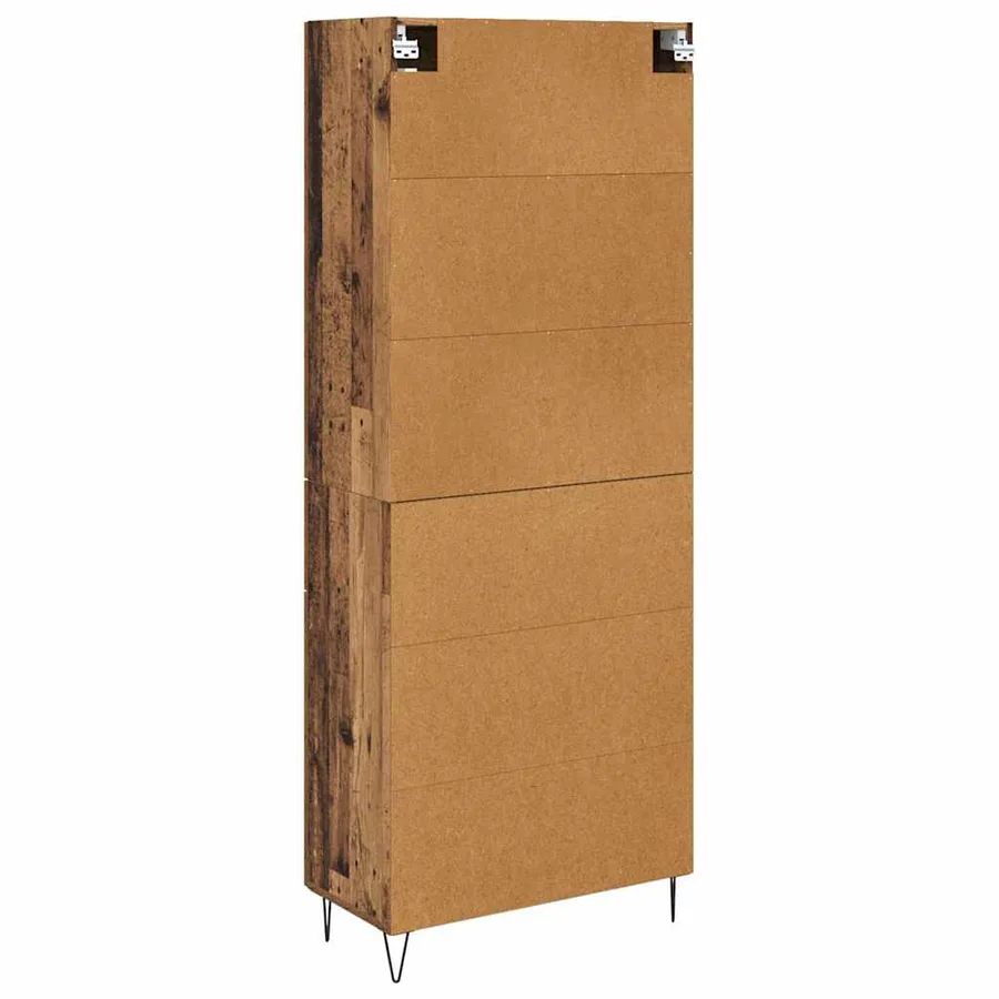 Haut Armoire Bois Ancien 69,5 x 34 x 90 cm Bois d'ingénierie - 10