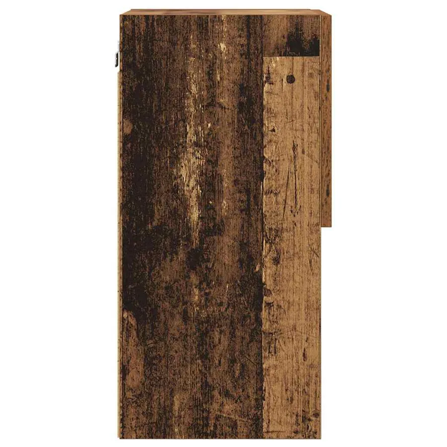 Meuble TV mural Bois ancien 30,5 x 30 x 60 cm Bois d'ingénierie - 10
