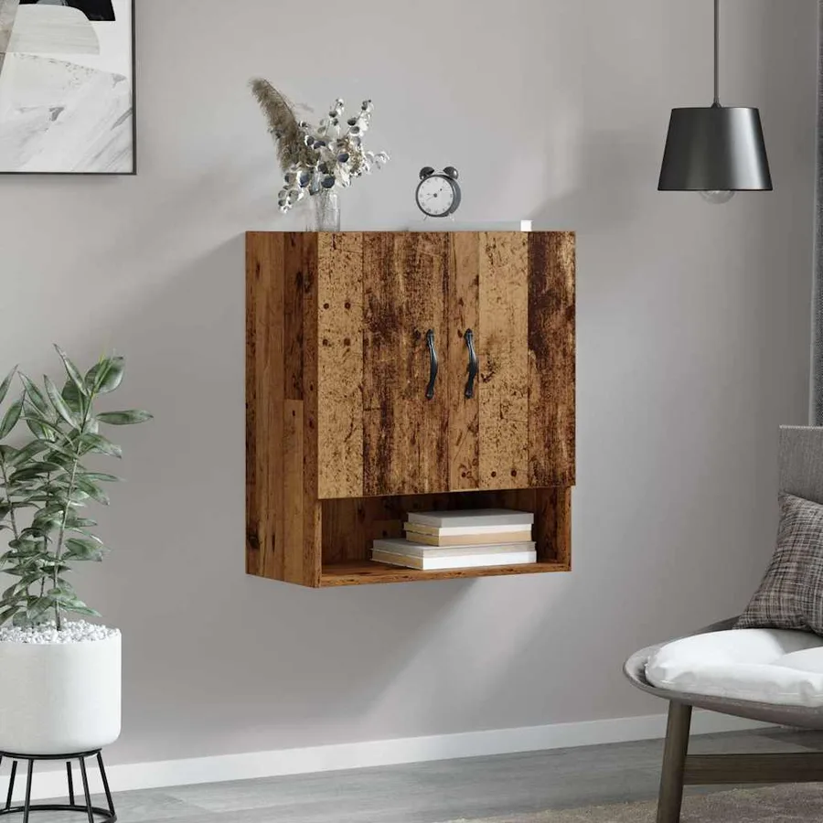 Armoire Murale Bois ancien 60 x 31 x 70 cm Bois d'ingénierie - 4